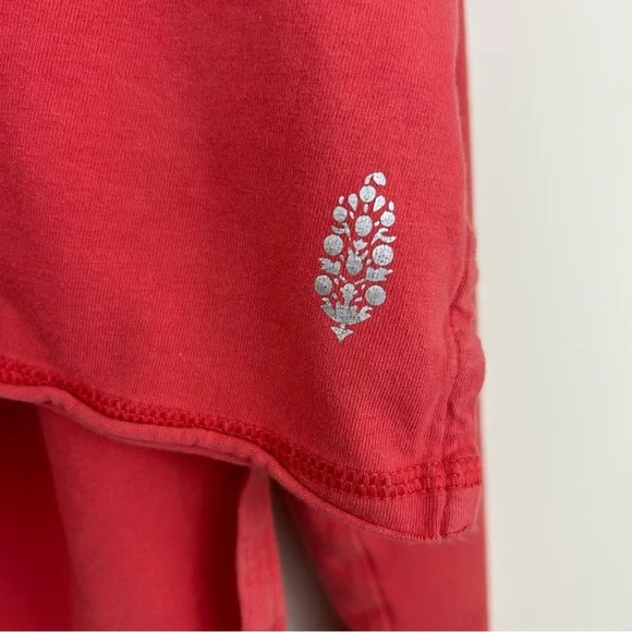 Free People Movement Red Knit Top - Picture 3 of 5